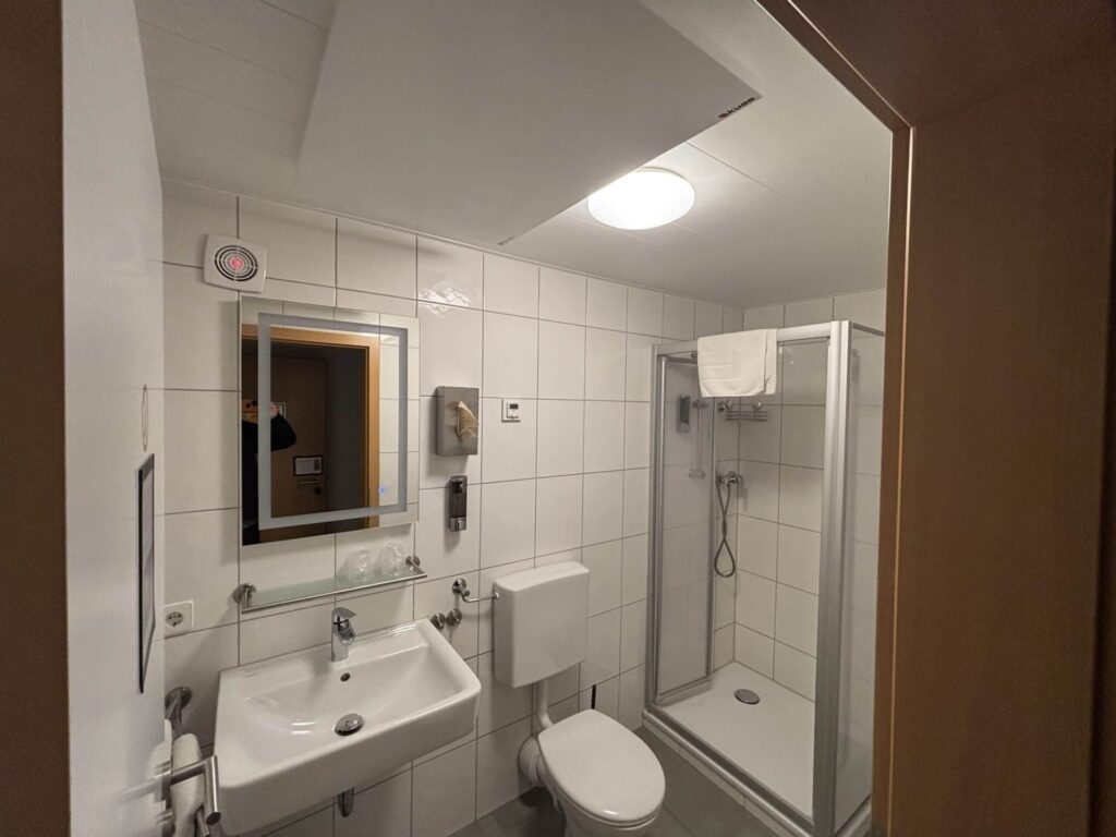 Hotel Sonne Badezimmer