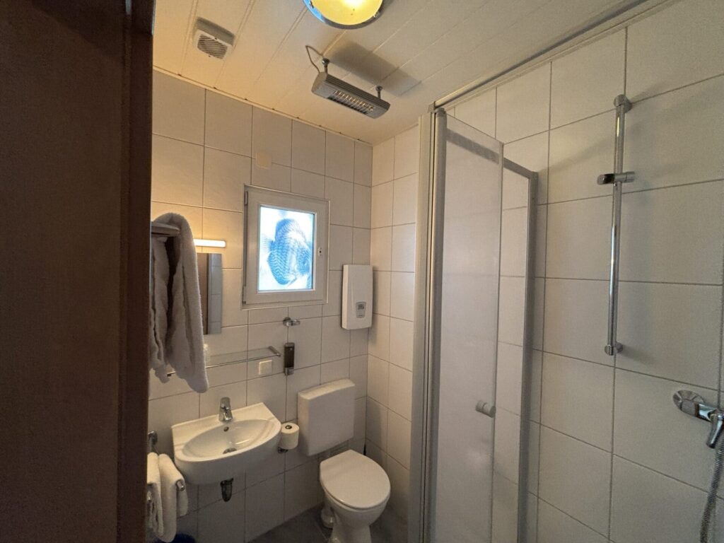 Hotel Sonne Badezimmer